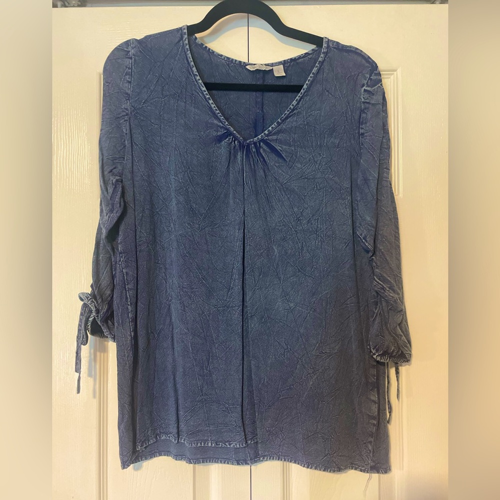 Caro lightweight denim top